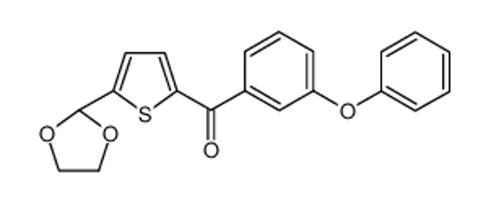 Picture of [5-(1,3-dioxolan-2-yl)thiophen-2-yl]-(3-phenoxyphenyl)methanone