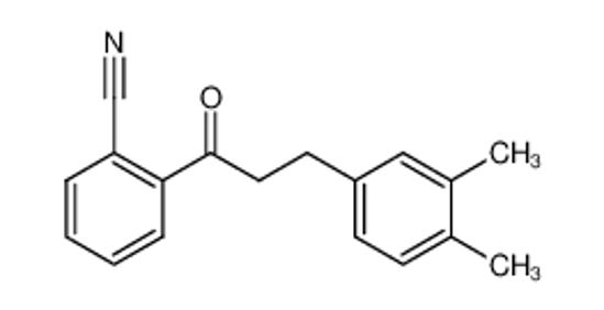 Picture of 2-[3-(3,4-dimethylphenyl)propanoyl]benzonitrile