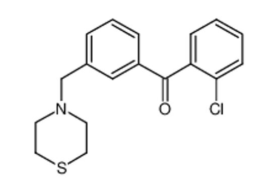 Picture of (2-chlorophenyl)-[3-(thiomorpholin-4-ylmethyl)phenyl]methanone