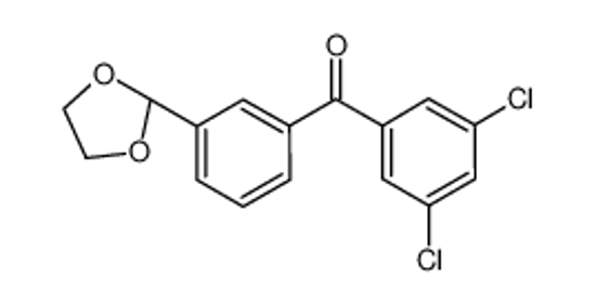 Picture of (3,5-dichlorophenyl)-[3-(1,3-dioxolan-2-yl)phenyl]methanone