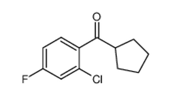 Picture of (2-chloro-4-fluorophenyl)-cyclopentylmethanone