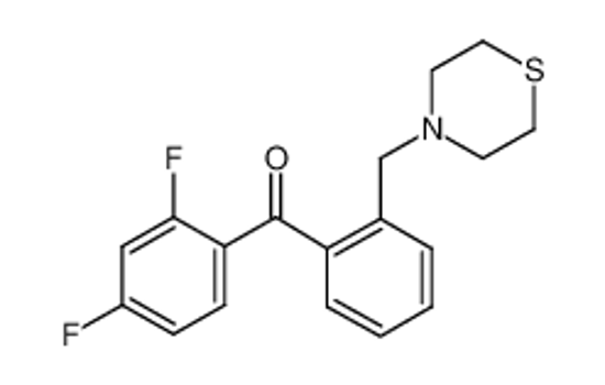 Picture of (2,4-difluorophenyl)-[2-(thiomorpholin-4-ylmethyl)phenyl]methanone