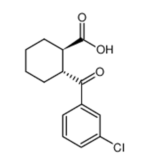 Picture of (1R,2R)-2-(3-chlorobenzoyl)cyclohexane-1-carboxylic acid