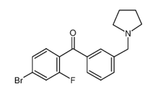 Picture of (4-bromo-2-fluorophenyl)-[3-(pyrrolidin-1-ylmethyl)phenyl]methanone