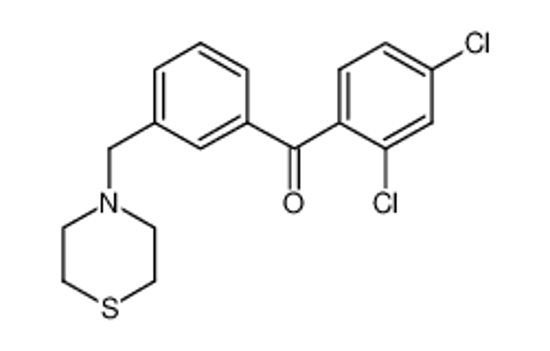 Изображение (2,4-dichlorophenyl)-[3-(thiomorpholin-4-ylmethyl)phenyl]methanone