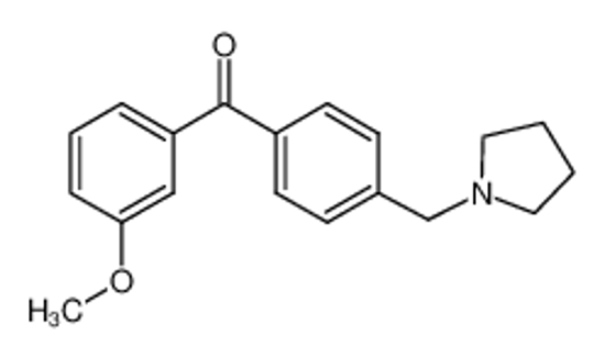 Picture of (3-methoxyphenyl)-[4-(pyrrolidin-1-ylmethyl)phenyl]methanone