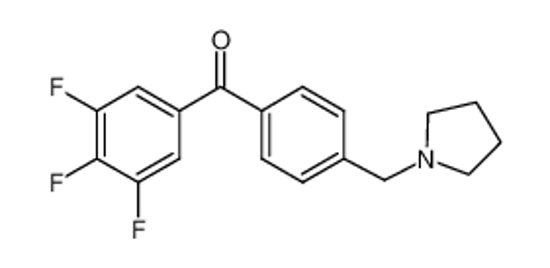 Изображение [4-(pyrrolidin-1-ylmethyl)phenyl]-(3,4,5-trifluorophenyl)methanone