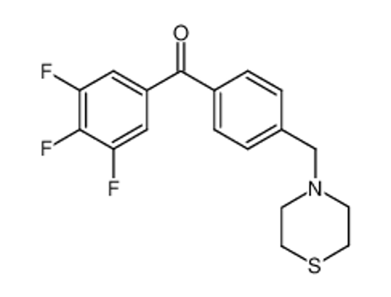 Picture of [4-(thiomorpholin-4-ylmethyl)phenyl]-(3,4,5-trifluorophenyl)methanone