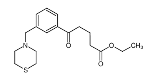 Picture of ethyl 5-oxo-5-[3-(thiomorpholin-4-ylmethyl)phenyl]pentanoate