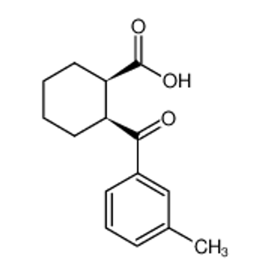 Picture of (1R,2S)-2-(3-methylbenzoyl)cyclohexane-1-carboxylic acid