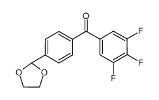 Picture of [4-(1,3-dioxolan-2-yl)phenyl]-(3,4,5-trifluorophenyl)methanone