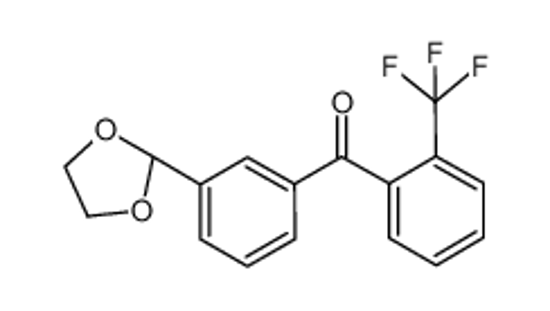 Изображение [3-(1,3-dioxolan-2-yl)phenyl]-[2-(trifluoromethyl)phenyl]methanone