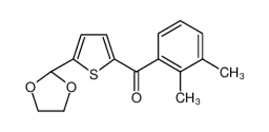 Picture of (2,3-dimethylphenyl)-[5-(1,3-dioxolan-2-yl)thiophen-2-yl]methanone