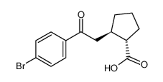 Picture of TRANS-2-[2-(4-BROMOPHENYL)-2-OXOETHYL]CYCLOPENTANE-1-CARBOXYLIC ACID