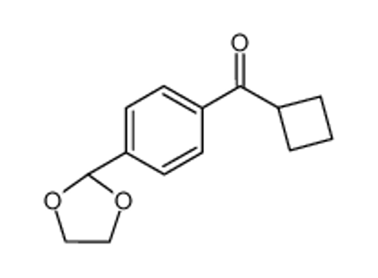 Picture of cyclobutyl-[4-(1,3-dioxolan-2-yl)phenyl]methanone
