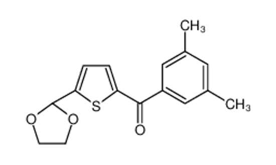 Picture of (3,5-dimethylphenyl)-[5-(1,3-dioxolan-2-yl)thiophen-2-yl]methanone