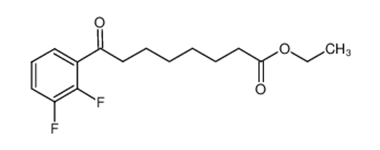 Picture of ETHYL 8-(2,3-DIFLUOROPHENYL)-8-OXOOCTANOATE