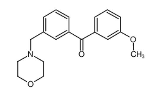 Picture of (3-methoxyphenyl)-[3-(morpholin-4-ylmethyl)phenyl]methanone