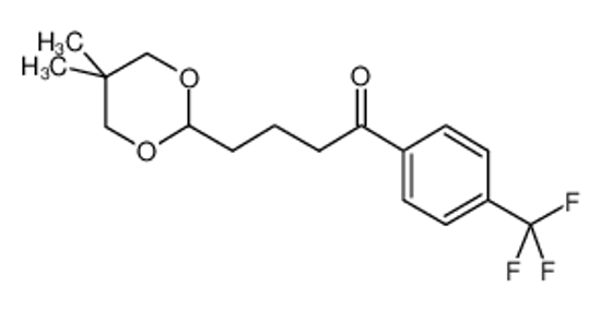 Picture of 4-(5,5-dimethyl-1,3-dioxan-2-yl)-1-[4-(trifluoromethyl)phenyl]butan-1-one