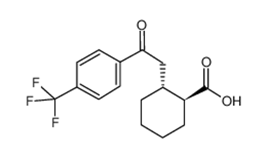 Picture of (1R,2S)-2-[2-oxo-2-[4-(trifluoromethyl)phenyl]ethyl]cyclohexane-1-carboxylic acid
