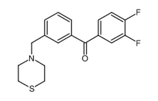 Picture of (3,4-difluorophenyl)-[3-(thiomorpholin-4-ylmethyl)phenyl]methanone