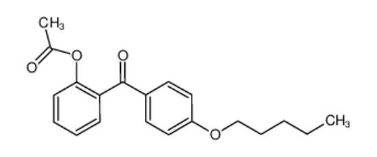 Picture of [2-(4-pentoxybenzoyl)phenyl] acetate