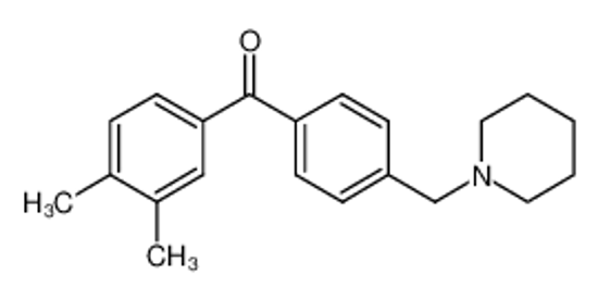 Imagem de (3,4-dimethylphenyl)-[4-(piperidin-1-ylmethyl)phenyl]methanone