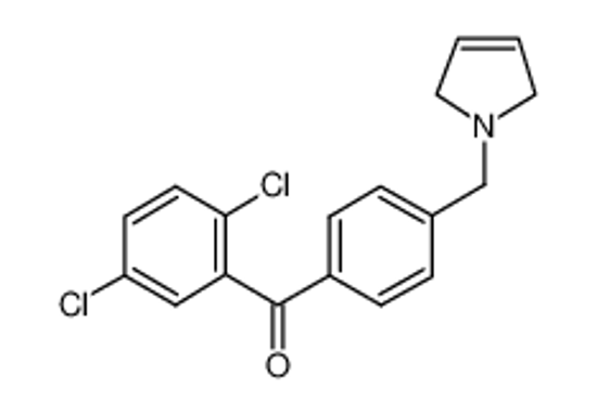 Изображение (2,5-dichlorophenyl)-[4-(2,5-dihydropyrrol-1-ylmethyl)phenyl]methanone