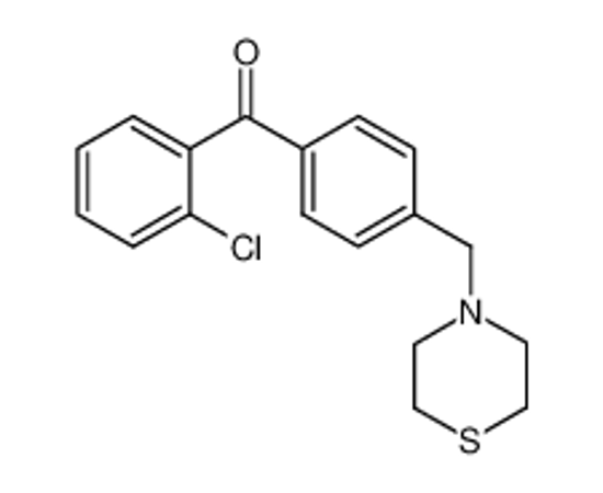 Изображение (2-chlorophenyl)-[4-(thiomorpholin-4-ylmethyl)phenyl]methanone