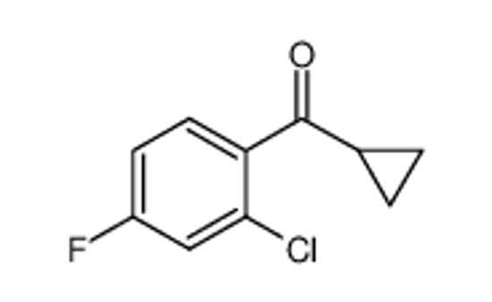 Picture of (2-chloro-4-fluorophenyl)-cyclopropylmethanone
