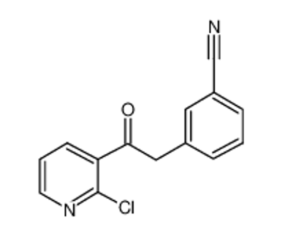 Picture of 3-[2-(2-chloropyridin-3-yl)-2-oxoethyl]benzonitrile