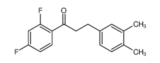 Picture of 1-(2,4-difluorophenyl)-3-(3,4-dimethylphenyl)propan-1-one