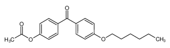 Picture of [4-(4-hexoxybenzoyl)phenyl] acetate