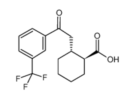 Изображение TRANS-2-[2-OXO-2-(3-TRIFLUOROMETHYLPHENYL)ETHYL]CYCLOHEXANE-1-CARBOXYLIC ACID