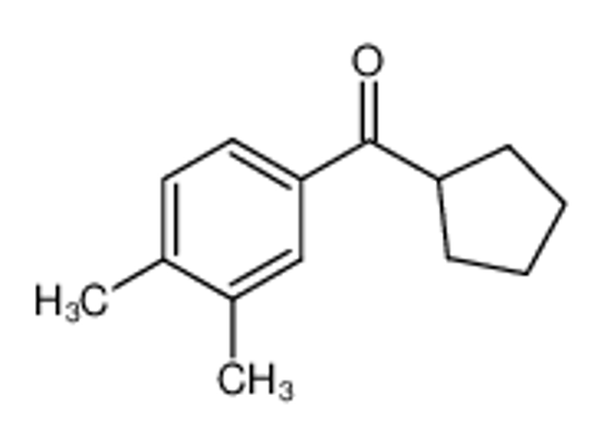 Picture of cyclopentyl-(3,4-dimethylphenyl)methanone