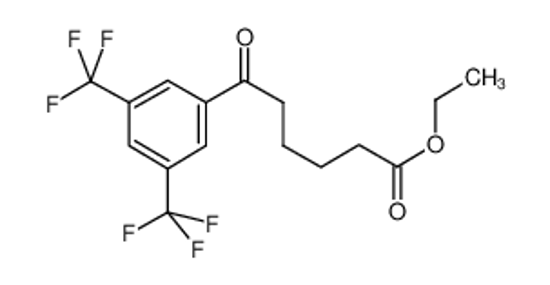 Изображение ethyl 6-[3,5-bis(trifluoromethyl)phenyl]-6-oxohexanoate