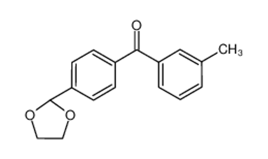 Imagem de [4-(1,3-dioxolan-2-yl)phenyl]-(3-methylphenyl)methanone