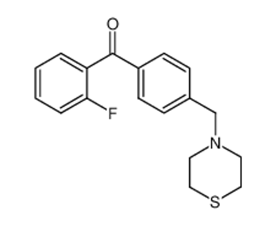 Picture of (2-fluorophenyl)-[4-(thiomorpholin-4-ylmethyl)phenyl]methanone