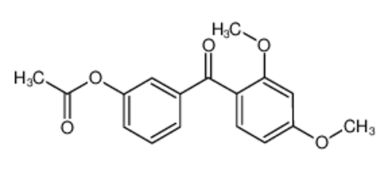 Picture of [3-(2,4-dimethoxybenzoyl)phenyl] acetate