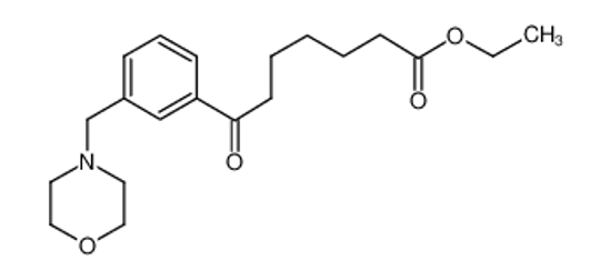 Picture of ethyl 7-[3-(morpholin-4-ylmethyl)phenyl]-7-oxoheptanoate