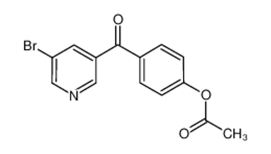 Picture of [4-(5-bromopyridine-3-carbonyl)phenyl] acetate