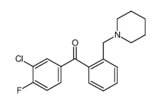 Picture of (3-chloro-4-fluorophenyl)-[2-(piperidin-1-ylmethyl)phenyl]methanone