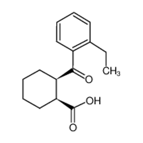 Picture of (1R,2S)-2-(2-ethylbenzoyl)cyclohexane-1-carboxylic acid