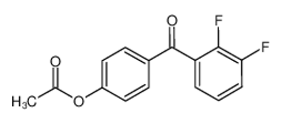 Picture of [4-(2,3-difluorobenzoyl)phenyl] acetate