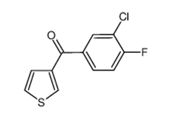 Imagem de (3-chloro-4-fluorophenyl)-thiophen-3-ylmethanone