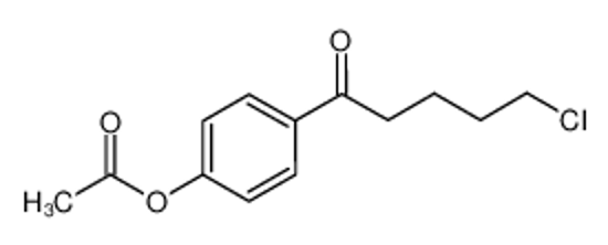 Picture of [4-(5-chloropentanoyl)phenyl] acetate