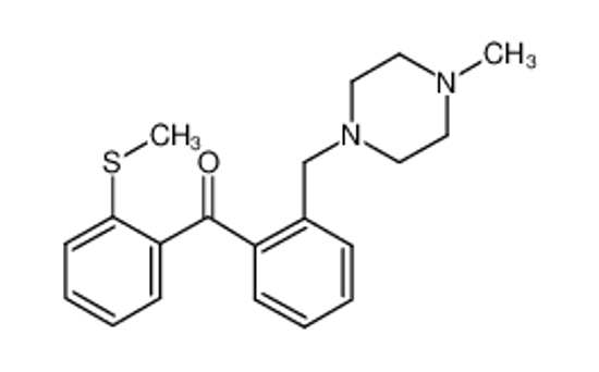 Picture of [2-[(4-methylpiperazin-1-yl)methyl]phenyl]-(2-methylsulfanylphenyl)methanone
