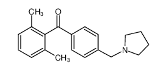 Изображение (2,6-dimethylphenyl)-[4-(pyrrolidin-1-ylmethyl)phenyl]methanone