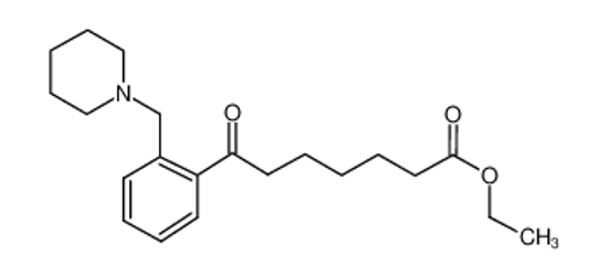 Picture of ethyl 7-oxo-7-[2-(piperidin-1-ylmethyl)phenyl]heptanoate