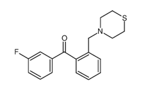 Picture of (3-fluorophenyl)-[2-(thiomorpholin-4-ylmethyl)phenyl]methanone